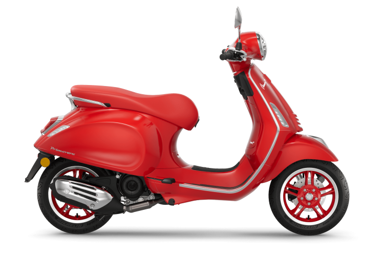 Vespa Primavera 50 Red