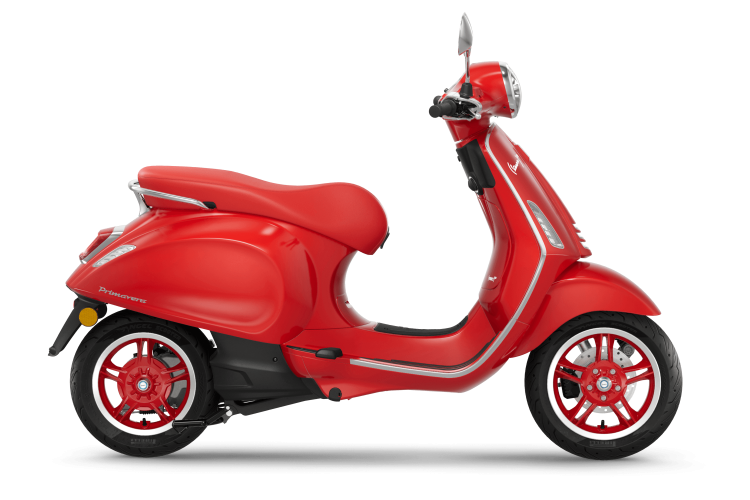 Vespa Primavera Elettrica 70 Red